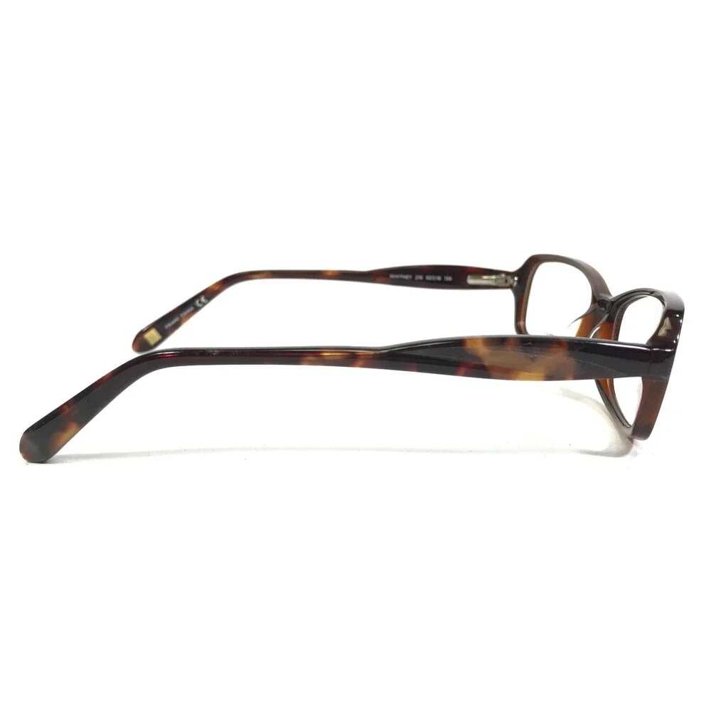 Marchon NYC Eyeglasses Frames WHITNEY 216 Brown Rectangular Full Rim 52-16-135